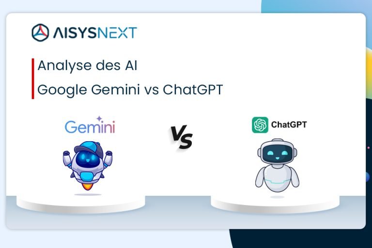 IA  Agence de developpment web et mobile  intégrateur des solution ERP et CRM Analyse des AI  Google Gemini vs ChatGPT
