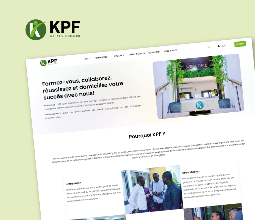 site web KPF