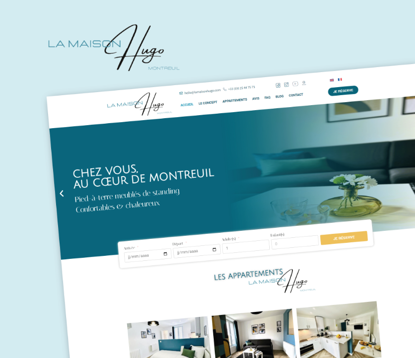 maison hugo site web