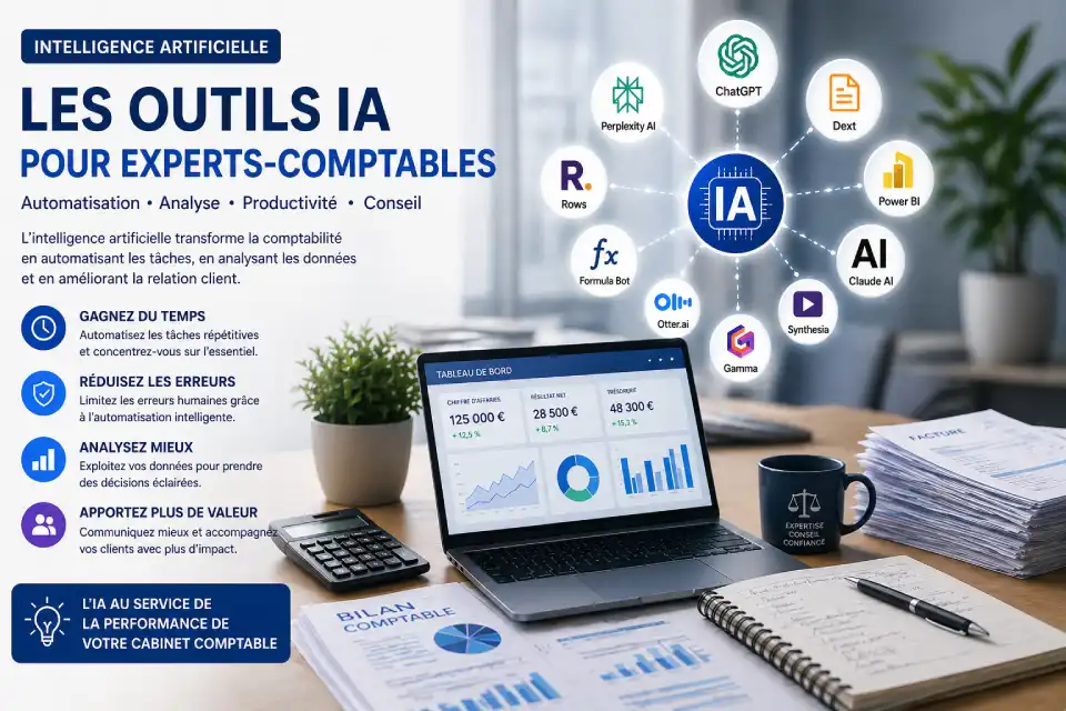 Outils IA pour experts-comptables : améliorer la productivité et la prise de décision