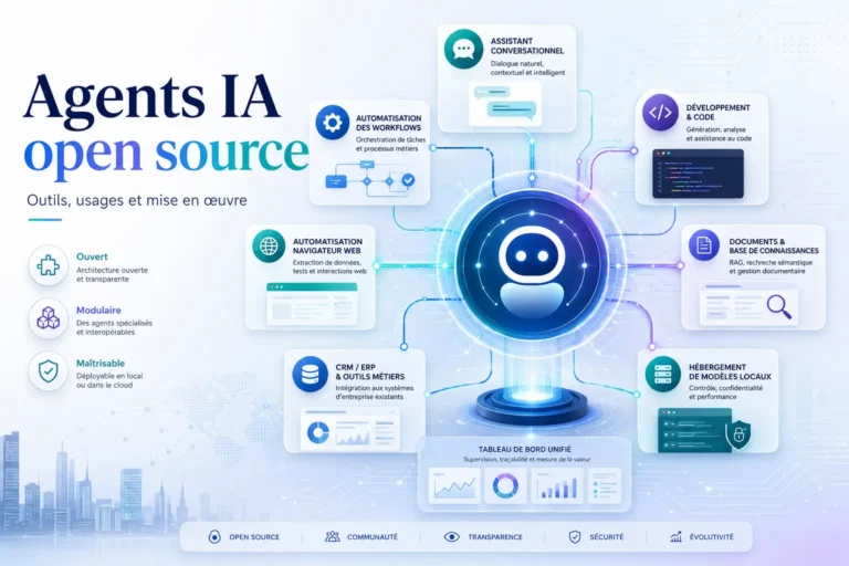 Agents IA open source : comprendre les outils, leurs différences et leur mise en œuvre