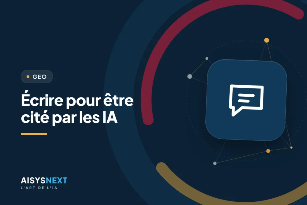 Illustration d'un paragraphe de réponse directe qu'un assistant IA reprend avec sa source